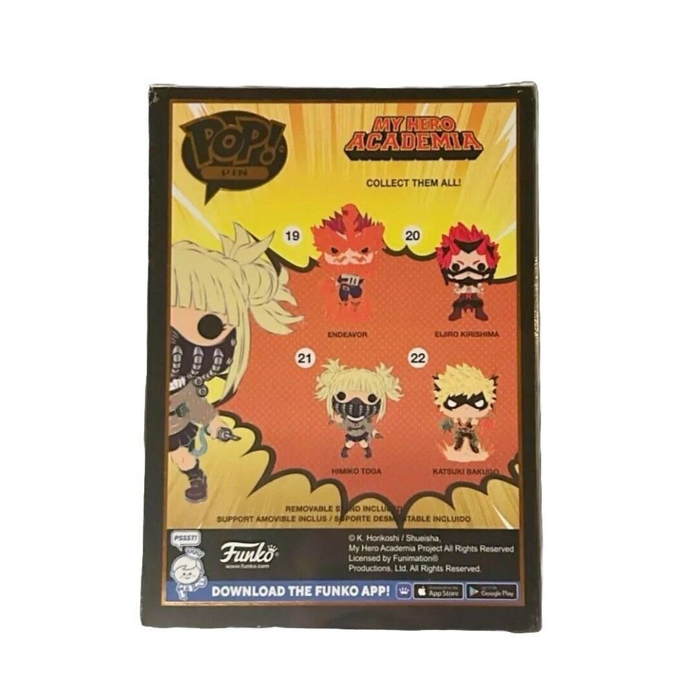 My Hero Academia 3 Inch Funko POP Pin Himiko Toga #21 Anime Enamel‎ Pin NIB - Picture 3 of 3